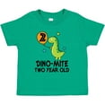 thumbnail image 3 of Inktastic 2nd Birthday Dinosaur Party Two Year Old Boys Toddler T-Shirt, 3 of 5