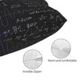 thumbnail image 3 of Kdxio Cotton Pillow Cases 16"x24" Pillowcases,Soft and Breathable Bedroom Pillow Cases-Mathematica Science, 3 of 8