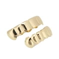 thumbnail image 2 of Hip Hop Brass Teeth Hip Hop Teeth Decoration Shiny Teeth Hip Hop Prop Teeth Accessory Decoration For Halloween Party Gift, 2 of 8