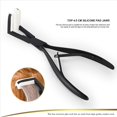 thumbnail image 4 of 3X Cinta en Pinzas para Extensiones de Cabello Extensiones de Superficie de Acero Inoxidable Cinta de Sellado Abrazadera Alicates Herramienta, 4 of 7