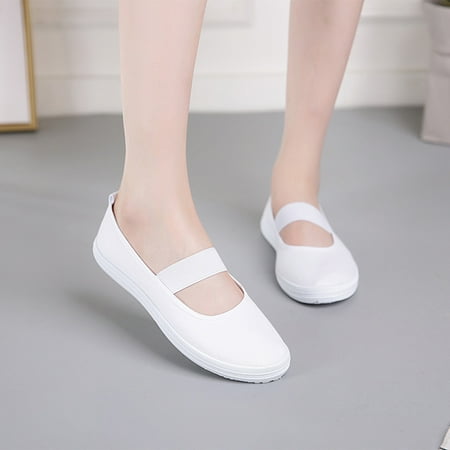 

Women Shoes Lady Summer Slip On Flats Sneakers Breathable Lightweight Flat Shoes 41