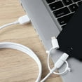 thumbnail image 4 of Onn. 6 ft./1.8 m Charge & Sync Tri-Tip Cable with Micro-USB, Lightning and USB-C Connectors, 4 of 4