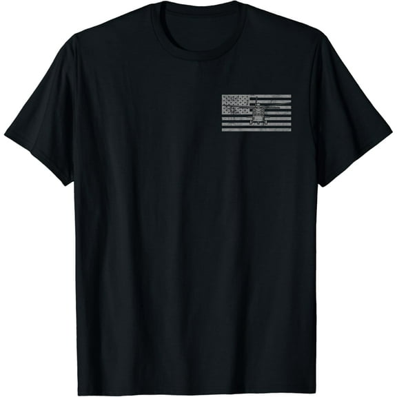 t-shirt UH-60 Black Hawk Helicopter Vintage Flag 2-Sided Tee mens t shirt，black，women，funny，misfits，men，journey