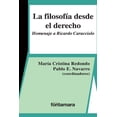 thumbnail image 1 of LA FILOSOFIA DESDE EL DERECHO. HOMENAJE A RICARDO CARACCIOLO DISTRIBUCIONES FONTAMARA MARIA CRISTINA REDONDO, 1 of 2