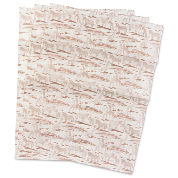 DecoPatch Decorative Papers - Giraffe, Pkg of 3, 12" x 16"