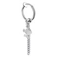 thumbnail image 1 of Non Piercing Earring Unisex Fashion Clip on Earring Dangle Hoop Earring, 1 of 10