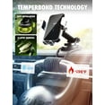 thumbnail image 5 of Open Box Bracketron PwrUp Automatic Universal 15W Qi Fast Wireless Charging 3 in 1 Dashboard Windshield and Vent Mount, 5 of 10