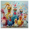 thumbnail image 2 of Rompecabezas de 1000 piezas con forma de pollo de Acción de Gracias, 2 of 7