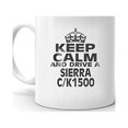 thumbnail image 2 of GMC SIERRA C/K1500 Keep Calm and Drive Coffee Tea Ceramic Mug Office Work Cup Gift 15 oz, 2 of 3