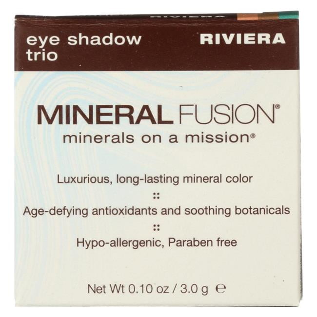 Mineral Fusion 2221562 0.1 oz Riviera Eye Shadow Trio