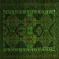 thumbnail image 1 of Ahgly Company Indoor Square Persian Green Traditional Area Rugs, 5' Square, 1 of 1