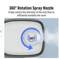 thumbnail image 6 of Ultrasonic Warm Cool Mist Humidifier Aromatherapy 4.5L Top Quiet Fabuletta FHM001, 6 of 7