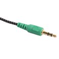 thumbnail image 7 of Deyuer 3.5mm 2 Male Plug to 1 Female Jack Audio Mic Headset Splitter Adapter Cable,Black, 7 of 7