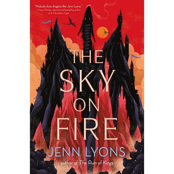 Jenn Lyons: The Sky on Fire (Paperback)