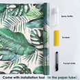 thumbnail image 5 of DKTIE 17.7"x78.7" Jungle Secret Realm Decorative Window Film, Which Can Protect Against UV Rays, Static Electricity and Heat, Is Detachable and Suitable for Bathrooms, Bedrooms and Balconies, 5 of 11