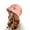 Pink, variant on AWZXDE Womens Winter Hats Wide Brim Ear Protection Cozy Outdoor Warm Slouchy Cap Comfortable For Daily Wear Black