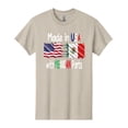 thumbnail image 3 of Made In USA With Mexican Parts T-shirt, Mexico T-shirt, 3 of 3