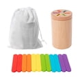 thumbnail image 2 of Lipstore Montessori Sticks Matching Sorting Toy Sensory Matching Toy Cognitive Fine Motor Set A, 2 of 8