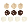 thumbnail image 4 of 10Pcs Decorative Rattan Balls Assorted Hanging Balls Vase Fillers for Halloween 3cm, 4 of 8