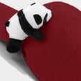 thumbnail image 5 of Sun Hats for Women Unisex Cute Panda Embroidered Baseball Cap Spring Summer Sun One Size, 5 of 7