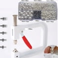 thumbnail image 1 of GOOHOCHY Setting Machine Kit Rivet Fixing Tool for Jewelry Making Tools 1 Set Multi Color Metal and Plastic, 1 of 8