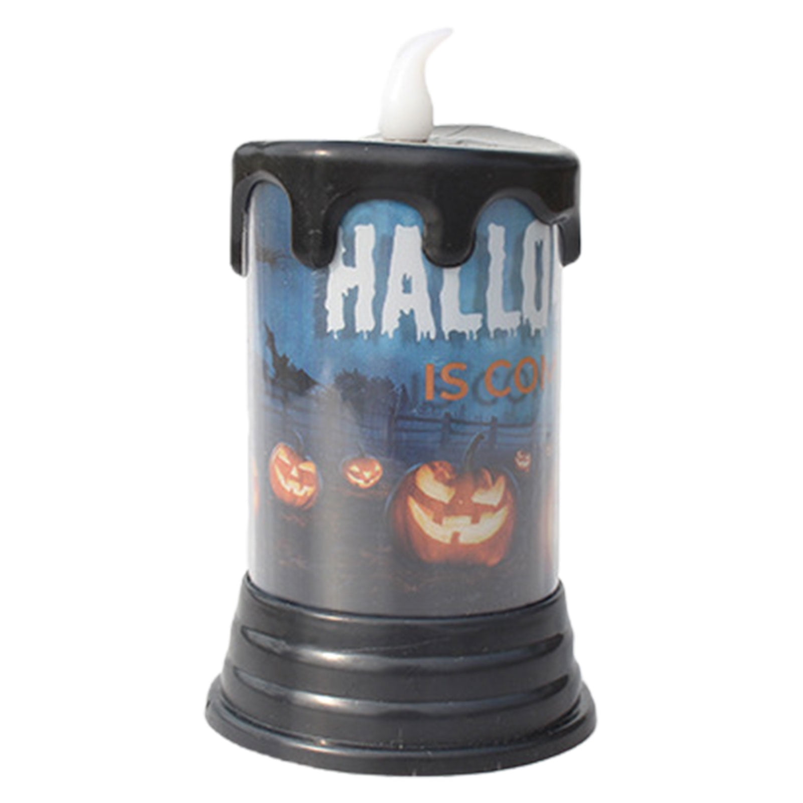 Halloween Lights LED Candle Pumpkin Halloween Candles Lighted Lamp