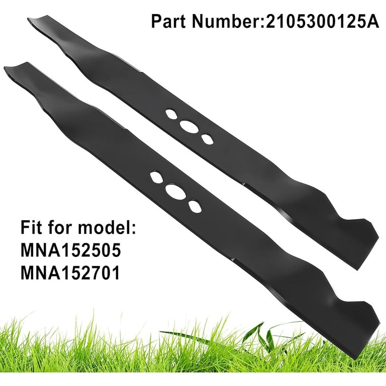 2105300125A Lawn Mower Blades 20inch Compatible with Hyper Tough MNA152701 MNA152505 Push Mower Blades
