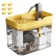 thumbnail image 1 of Dispensador de Agua Automático para Gatos con Filtros, Agua Circulante, Amarillo, 1 of 8