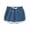 Blue, variant on ATOGUTA Flowy Shorts Girls Summer Clothes Drawstring Soft Elastic Waist Workout Shorts Green, Size 1-6