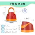 thumbnail image 3 of NTIERA Replacement Lid for Owala FreeSip Water Bottle,Compatible with Owala FreeSip 16oz 24oz 32oz 40oz,Premium Replacement Accessories for Owala Cap,Leakproof,BPA-Free, 3 of 11