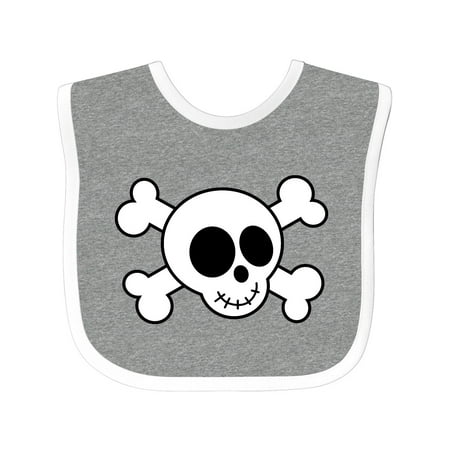 

Inktastic Fun Skull and Crossbones Gift Baby Boy or Baby Girl Bib