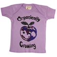 thumbnail image 1 of Organic Cotton Infant Lap Tees Short Sleeve - Organically Growing Purple Plum, 1 of 1