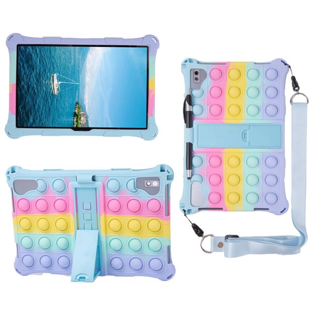 Étui pour Teclast T40 Plus 10.4 Pouces M40 Plus P20 M40 Pro Support en Silicone Souple pour Tablette Teclast T50 Funda Étui CLBL Teclast T40 10.4 Pouces