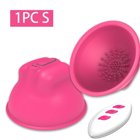 XBONP 1PCS Nipple Suction Vibrator Sex Toys for Women, Remote Control Nipple Stimulator with 12 Vibration Modes