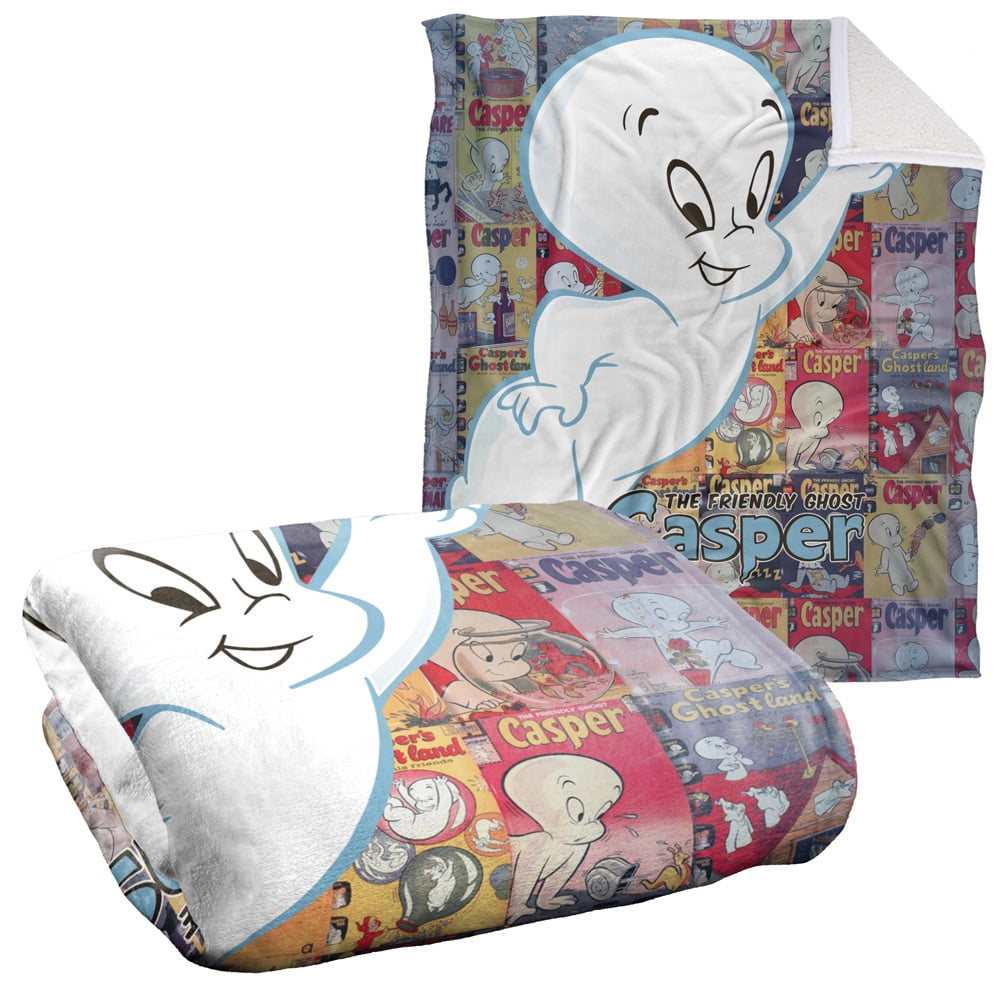 Casper The Friendly Ghost Blanket, 50"x60", Casper and Covers Silky
