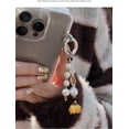thumbnail image 3 of Stylish Cell Phone Charm with Mini Tether - Cute Decorative Pendant for Mobile Phones, Suitable for iPhone 15, , Backpack, Airpod, Wallet Decoration, Personalize Tech Gadgets, Devices, 3 of 10