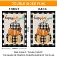 thumbnail image 2 of Fall House Flag Happy Fall Y''all Pumpkin Welcome Flags Double Sided Vertical Burlap Yard Outdoor Autumn Thanksgiving Decor 28x40 Inch, 2 of 6