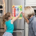 thumbnail image 4 of Kenson Kids I Can Do It Child Magnetic Erasable Reward Chart with Dry Erase Marker, Reusable Plastic Stars, Task Stickers, Multicolor, 4 of 5
