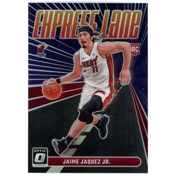 NBA 2023-24 Panini Donruss Optic Silver Express Lane Jaime Jaquez Jr. #20 (Rookie)