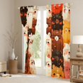 thumbnail image 3 of jejeloiu Kawaii Sheep Curtains Pack of 2 (42x84 Each),Cartoon Animal Curtains Blackout,Brown Pink White Bedroom Curtains For Girls Kids,Luxury Bedroom Decor, 3 of 6