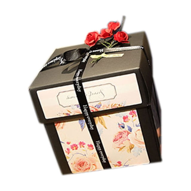 Explosion Gift Box Love Memory DIY album Explosion open Photo Album Birthday Gift Surprise Box Love Open Album