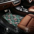 thumbnail image 4 of Uemuo Car Floor Mats - Rose Flowers Pattern Carpet Floor Mats for Cars, Auto Accessories Front & Rear Car Floor Foot Mat Sets of 4 Pieces, 4 of 6