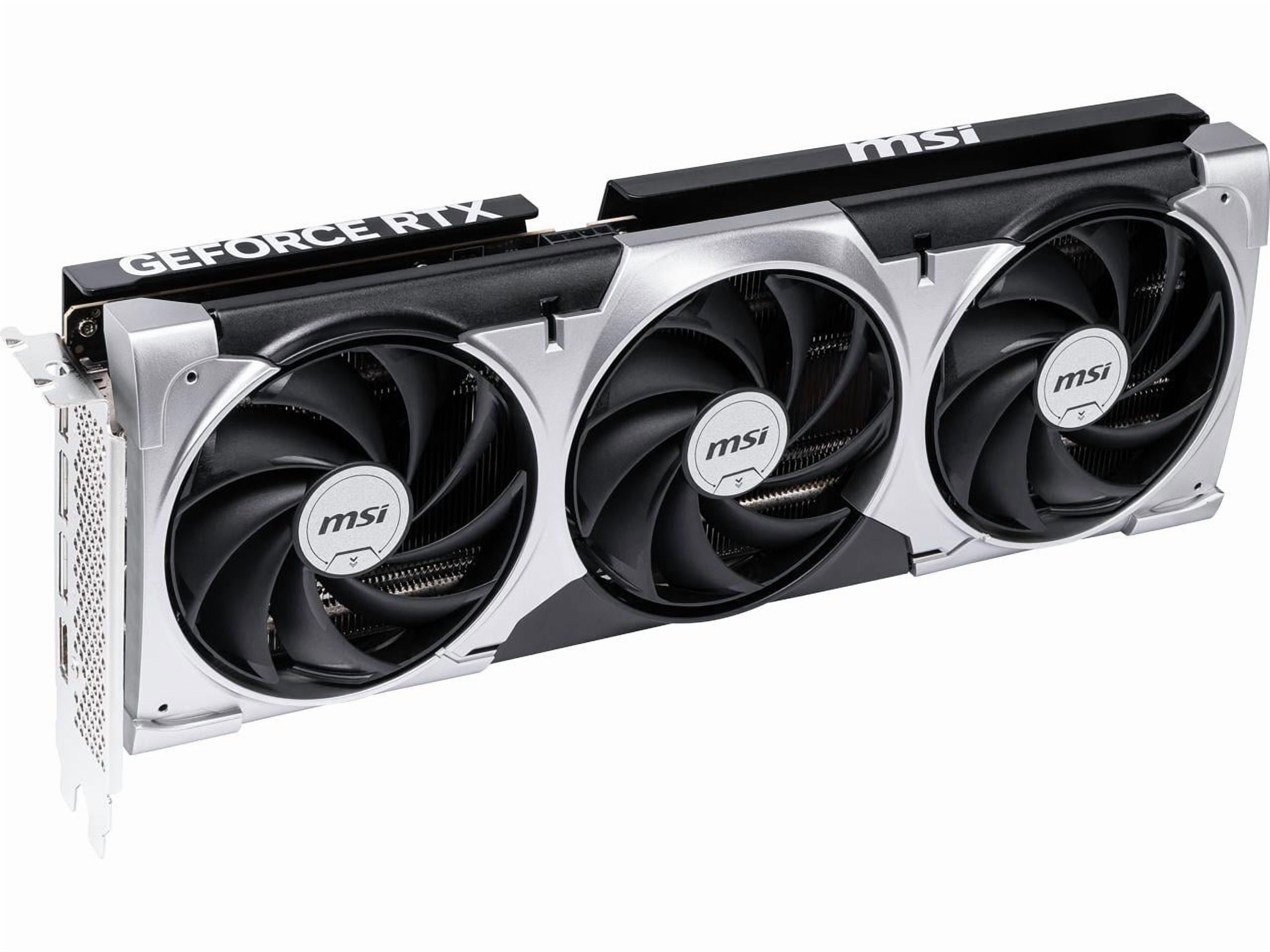 MSI NVIDIA GeForce RTX 5060 Ti Graphic Card - 16 GB GDDR7 - 7680 x 4320 - 2.62 GHz Boost Clock - 128 bit Bus Width - PCI Express 5.0 x16 - DisplayPort - 3 x DisplayPort - HDMI