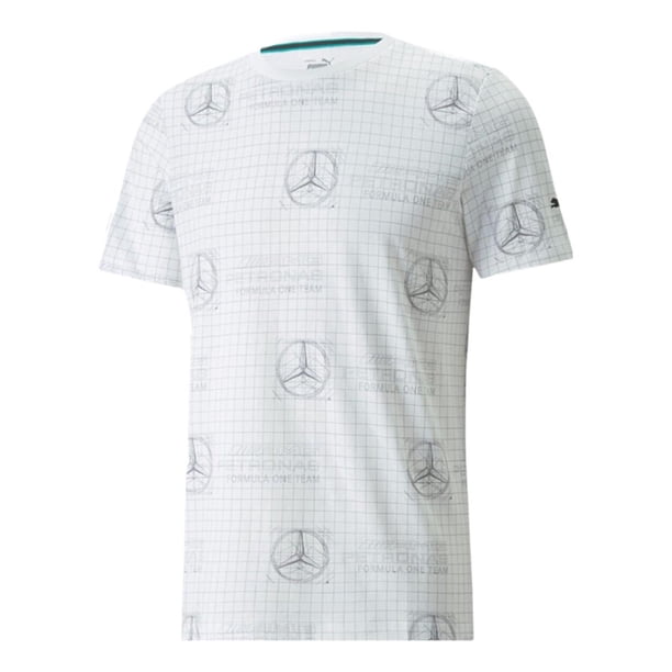 Playera Puma Hombre Blanco Mercedes F1 Logo Tee 53369203 blanco M