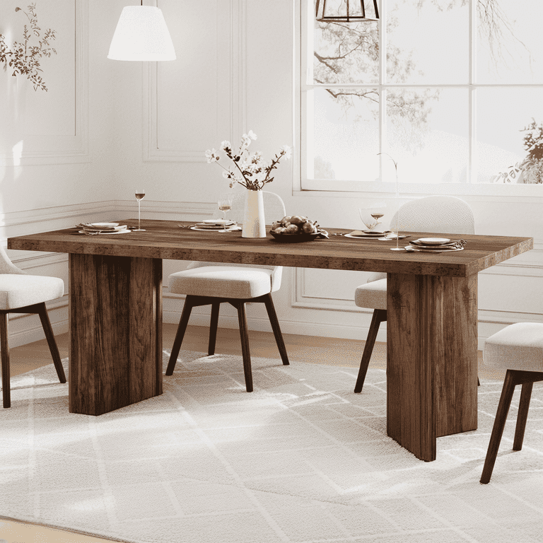 PFS DH DINING TABLE Dark brown 【公式通販】
