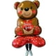 thumbnail image 3 of Globo grande de oso de peluche para el Día de San Valentín, globo de oso de dibujos animados, fiesta de cumpleaños, decoración de boda para el Día de San Valentín, 58 pulgadas（2pcs love6 As show, 3 of 5