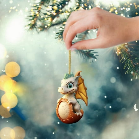 

XZZjjl Xmas Staircase Garland Flocked 2d Acrylic Christmas Babies Pendant Christmas Babies Pendant Christmas Egg Double Printed Christmas Elephant 2d Pendant