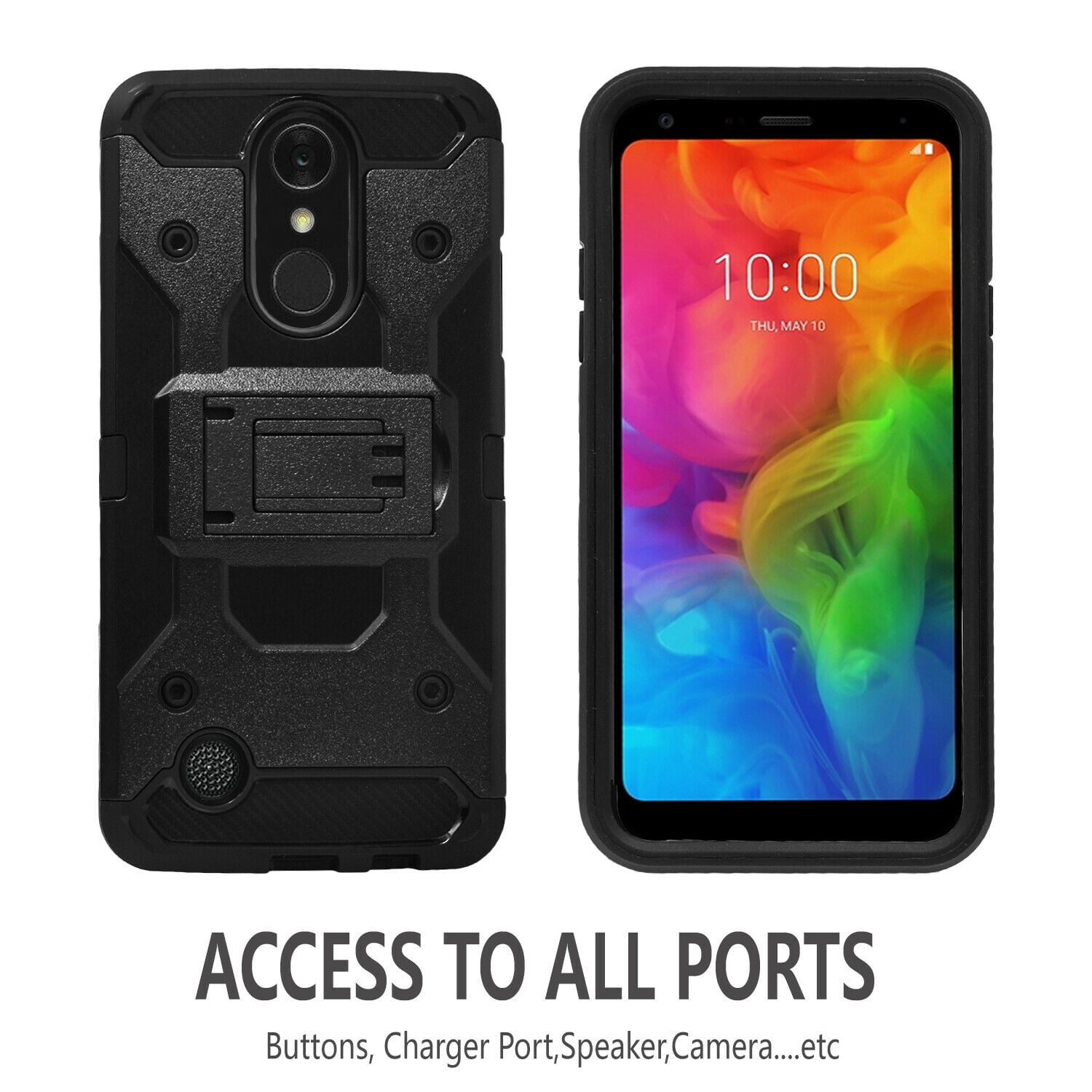 LG Rebel 4 LTE/LG Rebel 2 Case, Full Cover Heavy Duty Dual