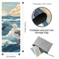 thumbnail image 4 of Seagull Yoga Towel with Storage Bag, 72.8"x26.8" - Suitable for Yoga, Pilates, Fitness, Hot Yoga, and More, 4 of 6