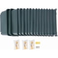 thumbnail image 7 of Vertical Wall Planter, Wall-Mounted Living Garden Planter with 16 Plastic Pots Stackable Wall Hanging Flower Pot Clasp Design for Vegetables Flowers (Army Green 16), 7 of 7